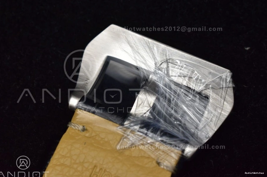 Black Trendy PAM217 XF Dial on Best Superlumed with Leather H A6497 993 1:1 Y-Incabloc Strap Edition 0323